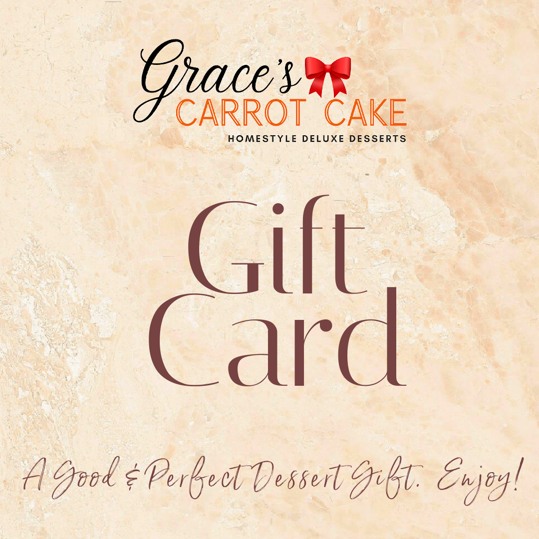 Grace's Carrot Cake Gift Card